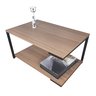 Mesa de Centro Strassis Design Sd-3090 Metal e Mdf Preta - 4