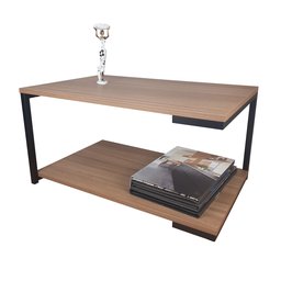 Mesa de Centro Strassis Design Sd-3090 Metal e Mdf Preta - 2