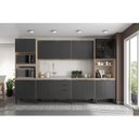 Ver mais imagens de Cozinha Modulada 6 Peças FTM006 Avena Grafito Demobile