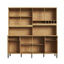 Ver imagem 3 de Cozinha Compacta Cabernet Prime 8 Portas 2 Gavetas 100% MDF Amêndoa/Off White - Rio Doce