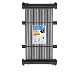 Conjunto 08 Placas 2 Metros (2,00x0,33m) + Terminações Aquecimento Solar Piscinas - KS Aquecedores - 4