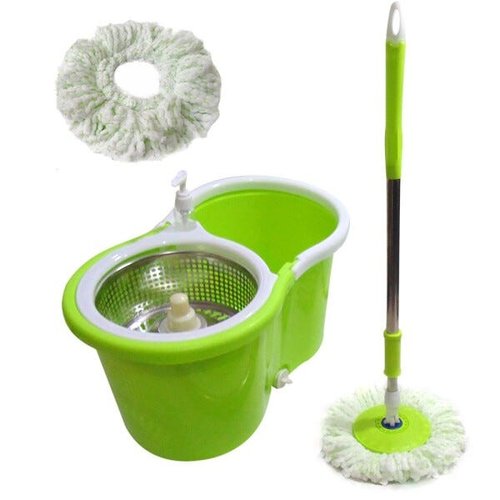 Balde Spin Mop 360 Com Esfregão Completo e Refil Flash Limp