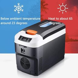 Geladeira Portatil 25 Litros Mini Cooler Refrigerador Aquecedor 25l Gigante Resfria Frigobar 2 em 1 - 5