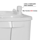 Ver imagem 7 de Gabinete Suspenso Para Banheiro Com Lavatório Branco | 2 Portas | Astra