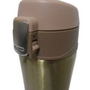 Ver imagem 4 de Garrafa Termica Aço Inox Água Café 500mL Quente Frio Dourado Vacuo (Cy-002/Dourado)