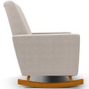 Ver imagem 7 de Poltrona de Amamentação com Balanço Ravena W01 Bouclê Creme - Lyam Decor
