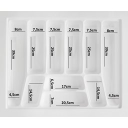 Organizador de Talher Ajustável Medidas Máximas: 608mm X 498mm) Og-55 - 2