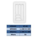 Ver imagem 3 de Organizador de talher ajustável Medidas máximas: 290mm X 495mm) OG-62