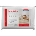 Ver imagem 1 de Travesseiro Nanna Viscoelástico 50x70cm Espuma Poliuretano – Capa Removível e Antialérgico