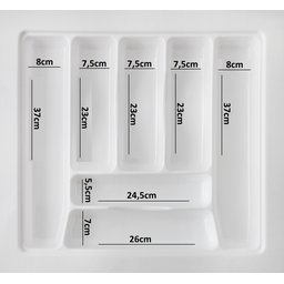 Organizador de talher ajustável Medidas máximas: 522mm X 480mm) OG-99 - 2