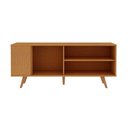 Ver imagem 2 de Rack Bancada P/ Tv até 40 Pol Orlando C/ 1 Porta de Correr e 1 Prateleira 140cm Cinamomo/off White