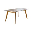 Ver imagem 3 de Conjunto Sala De Jantar 6 Lugares Mesa Slim Cadeiras Cinza