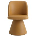 Ver imagem 4 de Cadeira de Jantar Liz Base Fixa Corano Caramelo - Nexta Casa