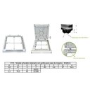 Ver mais imagens de Tampa Casa Máquina Piscina Rebaixada Art Grelha 80x80cm B1