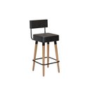 Ver imagem 2 de Kit com 4 Banqueta Barcelona - Couríssimo Preto