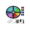 Ver imagem 3 de Kit Fita Led Rgb 5050 Rolo 5m Com Fonte E Controle Econômica