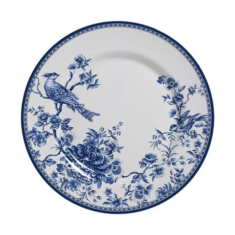 Prato Raso Cerâmica Chinese Garden Plus Alleanza 29cm