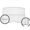 Ver imagem 1 de Kit 2 Prateleiras Aramada Refrig Cycle Defrost Ge Rege420