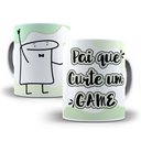 Ver imagem 1 de Caneca de Porcelana Flork "pai que Curte Um Game"