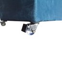 Ver imagem 4 de Recamier Baú Casal Capitonê Vintage Suede 140 Cm 100% Mdf