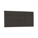 Ver imagem 1 de Painel de Cama 90cm Sonhare Suede Cinza - Lucadi Home