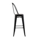 Ver imagem 2 de Banqueta Alta com Encosto Iron Industrial Rivatti