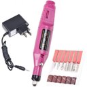 Ver imagem 2 de Kit Lixadeira Rotativa para Unhas Multi Velocidades Rosa