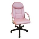 Ver imagem 1 de Cadeira Escritório Presidente Giratória Reclínio Rosê Gold