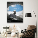 Ver imagem 2 de Quadro Buda Sabedoria -- BR ARTES Médio 84x54