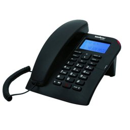Aparelho Telefone Fixo Bina Id de Mesa Tc 60 Id Intelbras - 1