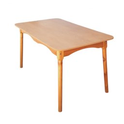Jogo de Jantar Colonial Brisa Mesa 110x80 Cm + 04 Cadeiras Mel Rustico - 6
