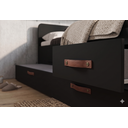 Ver imagem 4 de Cama Solteiro com Cama Auxiliar e Gavetas Cindy