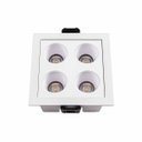 Ver mais imagens de Spot Led Downlight Powerus Embutir 8w 3000k 38° Irc90 6732 Nordecor St3223