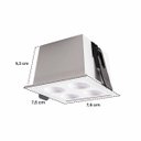 Ver imagem 2 de Spot Led Downlight Powerus Embutir 8w 3000k 38° Irc90 6732 Nordecor St3223