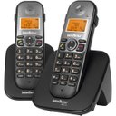 Ver imagem 2 de Kit Aparelho Telefone Fixo sem Fio Bina Ramal Entrada Chip