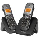 Ver imagem 3 de Kit Aparelho Telefone Fixo sem Fio Bina Ramal Entrada Chip