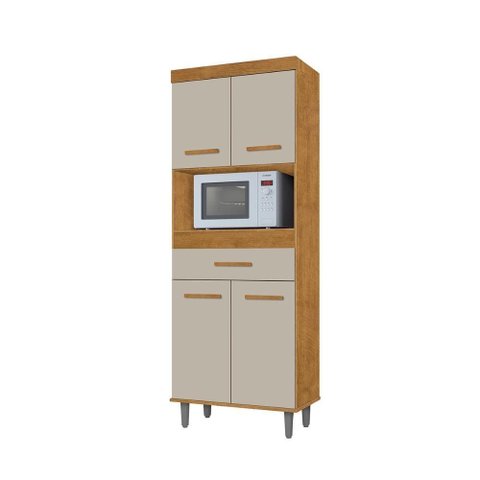 Cozinha Duda Armário para Cozinha Mizza Decor Ipe Off White