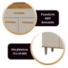 Cozinha Duda Armário para Cozinha Mizza Decor Ipe Off White - 4