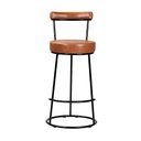 Ver imagem 5 de Banqueta Meive Courino Caramelo - Sallar Home