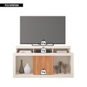 Ver imagem 2 de Bancada Rack para Tv 55 Polegadas Frost Marrom Caemmun