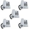 Kit 5 Aparelho Telefone com Fio Intelbras Pleno Cinza Artico - 1