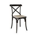 Ver imagem 4 de Mesa Jantar Redonda Preta Elen 110cm Hairpin com 4 Cadeiras Katrina Preto