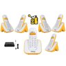Kit Telefone sem Fio com 5 Ramal Bina e Entrada para Chip - 1