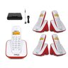 Kit Telefone Ts 3110 com 4 Ramal e Itc 4100 Intelbras - 1