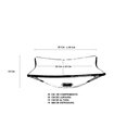 Ver imagem 3 de GABINETE DE VIDRO PARA BANHEIRO 60CM AP CUBA QUADRADA VERMELHO CEREJA COM TORNEIRA PRETA