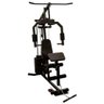 Estação Musculação Residencial Carga de Peso até 66kg Preto - 1