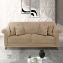 Ver imagem 6 de Sofa 3 Lugares Retro Polo 200cm com Almofada Suede 1101 Ezz 1101