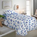 Ver imagem 5 de Jogo de Cama Infantil 150 Fios Fiori Solteiro - (7683)