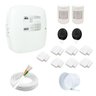 Kit Alarme Residencial 9 Sensores sem fio, 2 Controles Remoto, Central AD4 Soft EC5 RCG - 1