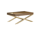 Ver imagem 1 de Mesa de Centro Charm Aço Dourado Várias Cores Tam g - Datelli Design